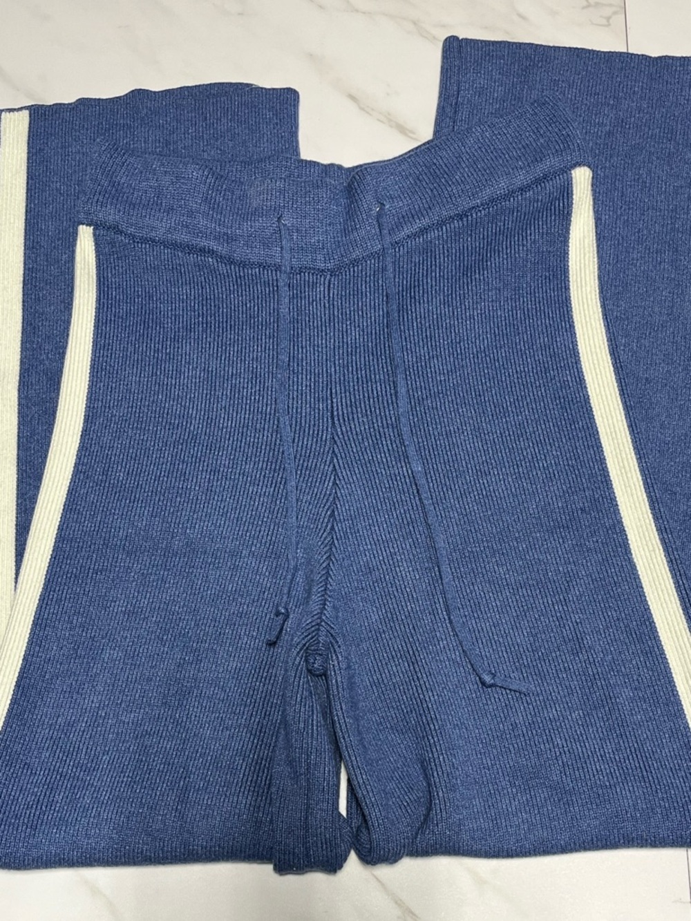 Maeve Anthropologie Side stripe Knit Track pant size small - Picture 3 of 9